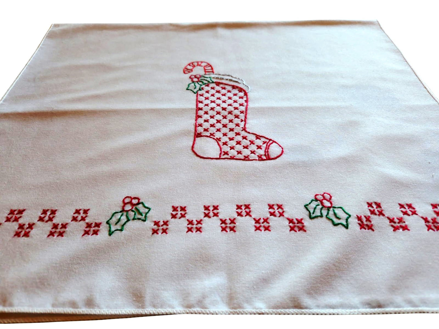 Dish Towels: Hand-Embroidered 100% Cotton Southwest, Holiday & Seasonal Designs