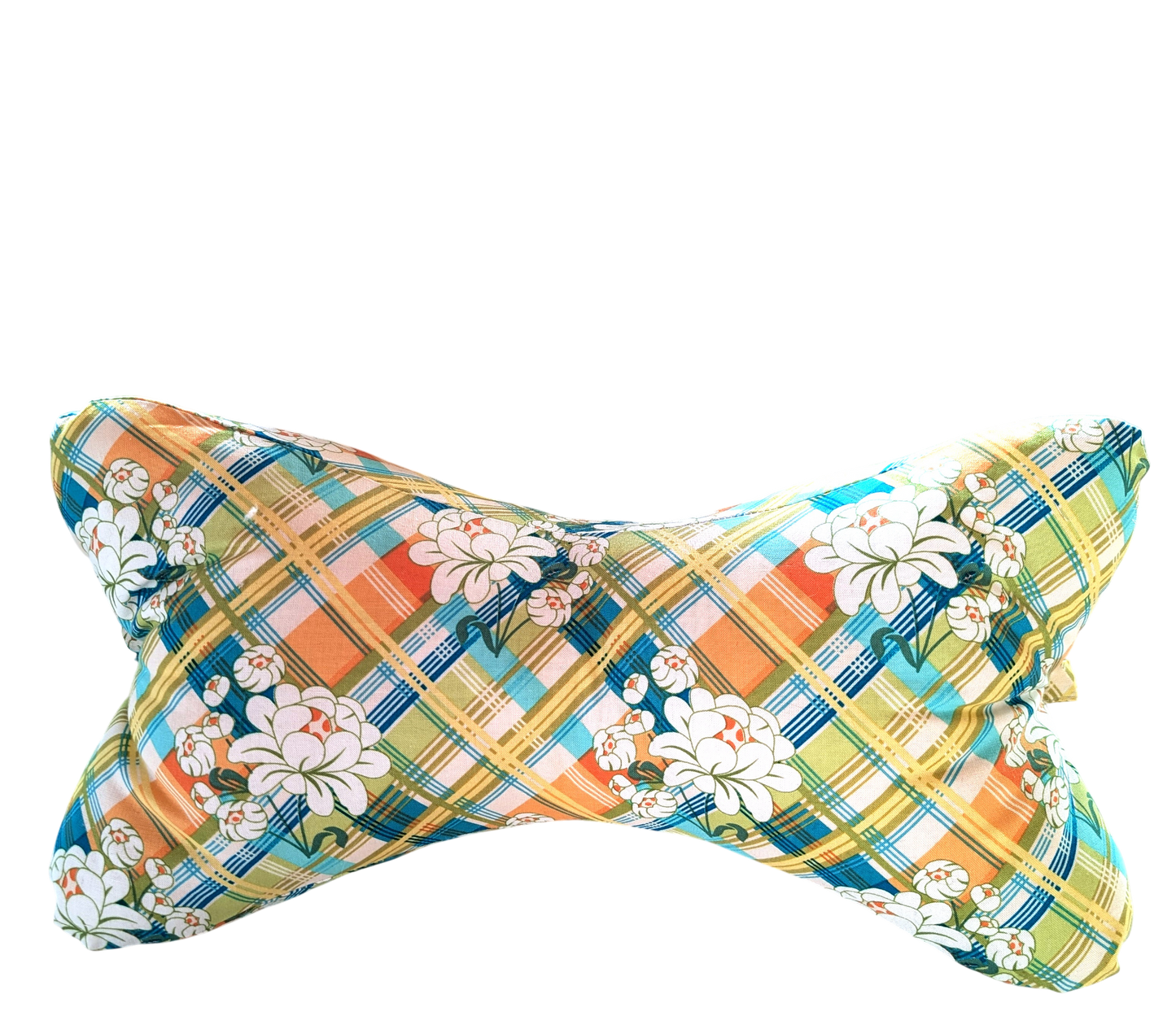 Custom Comfort Bolster: Multi-Purpose Support Pillow with Positioning Tabs