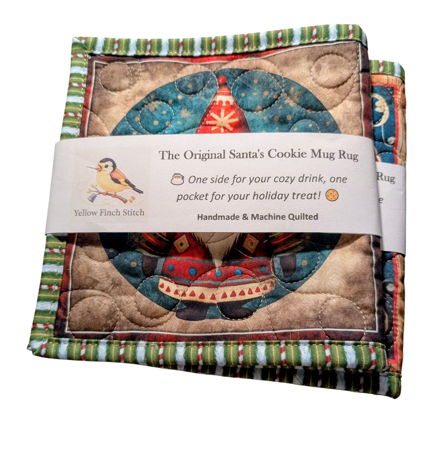 🎅 SANTA'S COOKIE MUG RUGS! 🍪