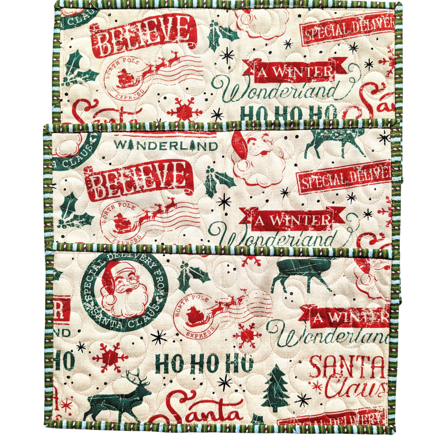 🎅 SANTA'S COOKIE MUG RUGS! 🍪